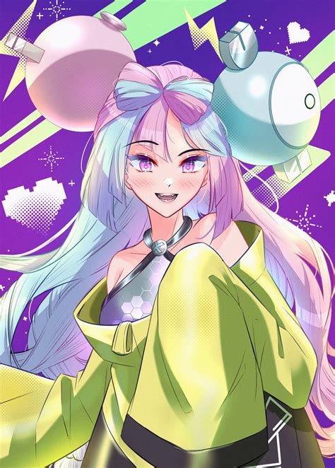 She is described as having a sunny disposition and lacks the ability to throw Pok&233; Balls well. . Iono pokemon fanart
